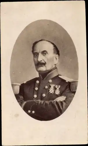 CdV Portrait, Soldat, Offizier, Uniform, Orden