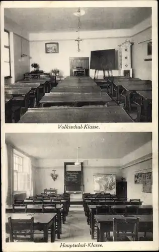 Ak Sankt Pölten in Niederösterreich, Institut der Englischen Fräulein, Linzerstraße 11, Klassenraum