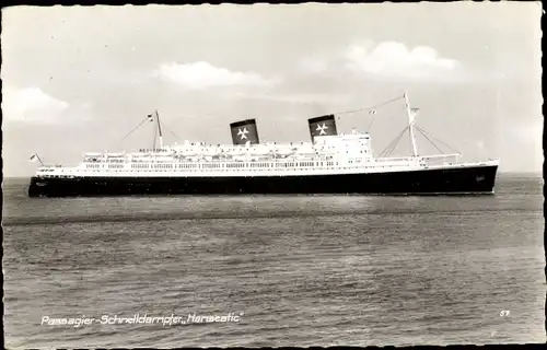 Ak Passagier Schnelldampfer Hanseatic, Dampfschiff, Hamburg Atlantic Line