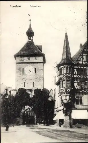 Ak Konstanz am Bodensee, Schnetztor
