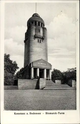 Ak Konstanz am Bodensee, Bismarckturm