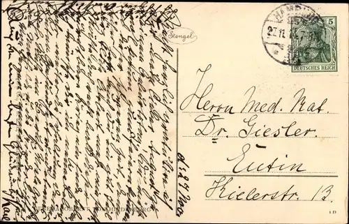 Ak Generalfeldmarschall Paul von Hindenburg, Portrait in Uniform, Orden