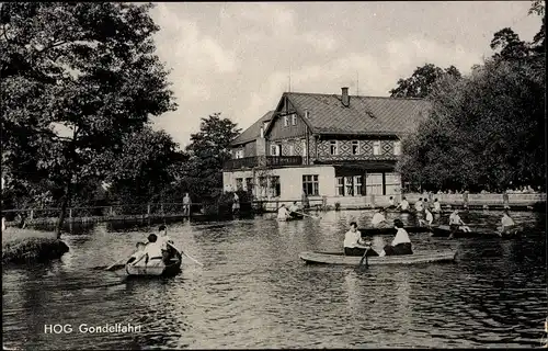 Ak Jonsdorf in Sachsen, HOG Gondelfahrt