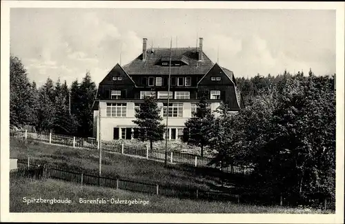 Ak Bärenfels Altenberg im Erzgebirge, Spitzbergbaude