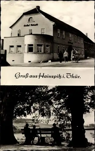 Ak Hainspitz in Thüringen, Gasthof