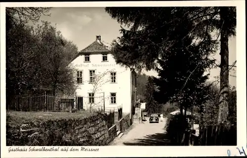 Ak Eschwege an der Werra Hessen, Gasthaus Schwalbenthal auf dem Meissner