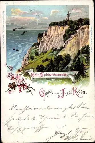 Litho Insel Rügen, Klein Stubbenkammer