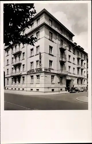 Ak Mannheim in Baden, Augusta Hotel