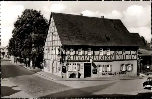 Ak Fürth im Odenwald, Gasthof zum Adler