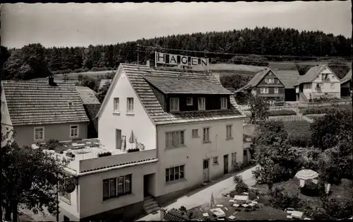 Ak Grasellenbach im Odenwald, Gasthof Hagen