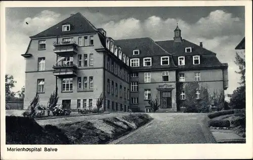 Ak Balve im Sauerland, Marienhospital