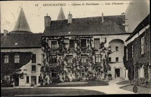 Ak Neufchâteau Lothringen Vosges, Chateau de Bourlemont