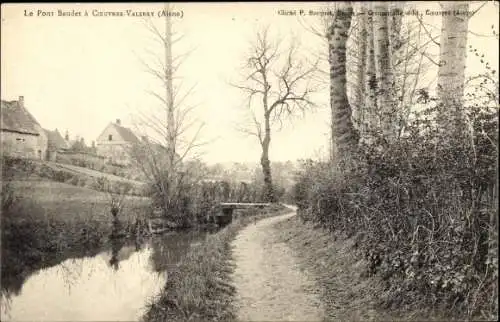 Ak Cœuvres et Valsery Aisne, Le Pont Baudet