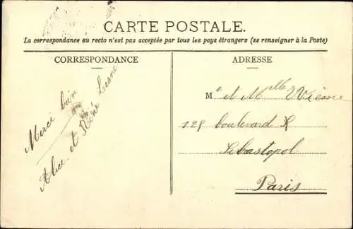 Ak Crézancy Aisne, Vue generale