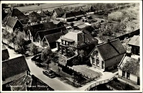 Ak Nieuwe Niedorp Nordholland Niederlande, Dorpsgezicht