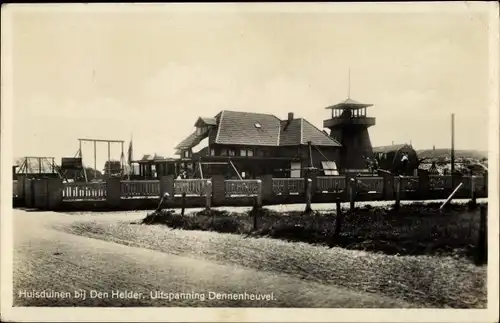 Ak Den Helder Nordholland Niederlande, Huisduinen, Uitspanning Dennenheuvel