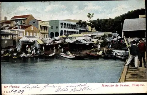 Ak Tampico Mexiko, Mercado de Frutas