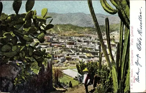 Ak Guanajuato Mexiko, Vista General, Blick auf die Stadt