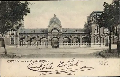 Ak Roubaix Nord, Hospice de Barbieux