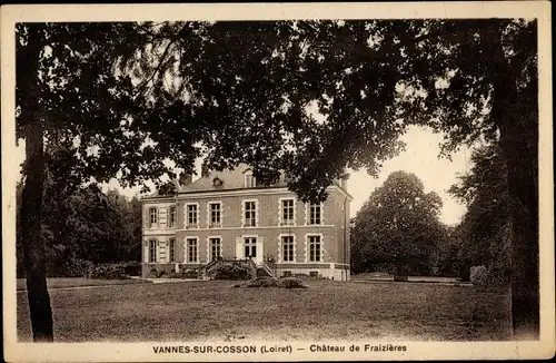 Ak Vannes sur Cosson Loiret, Chateau de Fraizieres