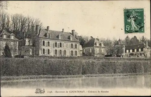 Ak Saint Hilaire les Andrésis Loiret, Chateau du Ratelet