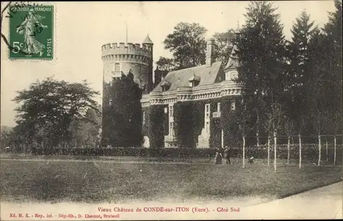 Ak Condé sur Iton Eure, Vieux Chateau