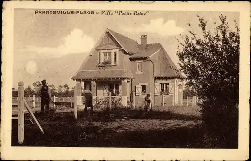 Ak Merville Franceville Plage Calvados, Villa Petite Reine