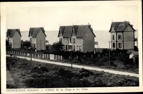 Ak Merville Franceville Plage Calvados, L'Hotel de la Plage et les Villas