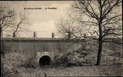 Ak Saint Cyr les Colons Yonne, La Maladiere