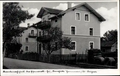 Ak Hammerau Ainring in Oberbayern, Beamtenwohnhaus Eisenwerksgesellschaft Annahütte