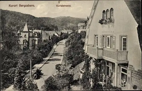 Ak Bad Bergzabern Rheinland Pfalz, Kurtalstraße