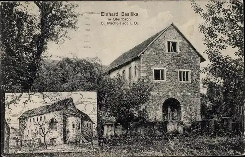 Ak Steinbach Michelstadt im Odenwald, Einhard Basilika