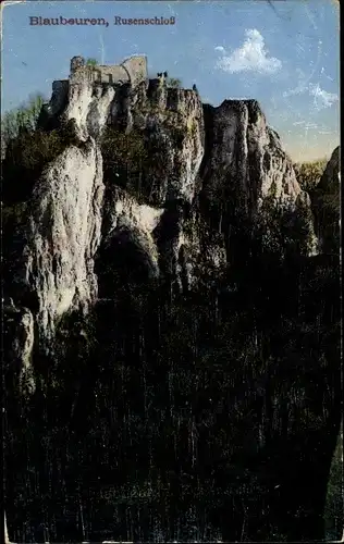 Ak Blaubeuren in Württemberg, Rusenschloss