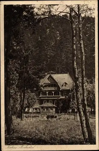 Ak Bad Liebenzell im Schwarzwald, Christliches Erholungsheim Monbachtal, Kurhaus