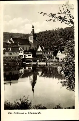 Ak Bad Liebenzell im Schwarzwald, Blick auf den Ort