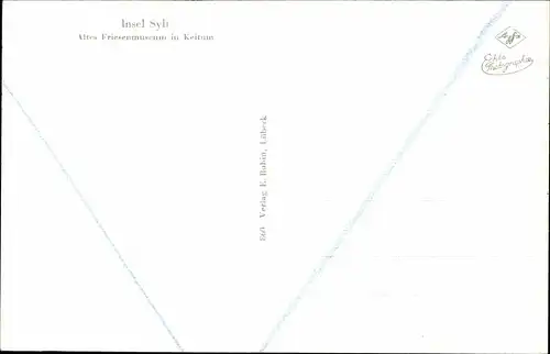 Ak Keitum auf Sylt, Altes Friesenmuseum