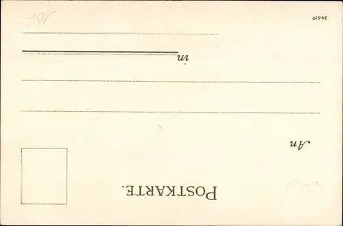 Künstler Litho Mutter, K., Würzburg am Main Unterfranken, Dom