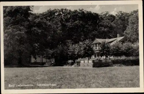 Ak Bad Liebenwerda in Brandenburg, Schweizerhaus