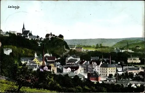 Ak Leisnig in Sachsen, Panorama