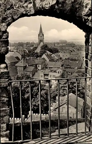 Ak Bad Liebenwerda in Brandenburg, Blick vom Lubwartturm