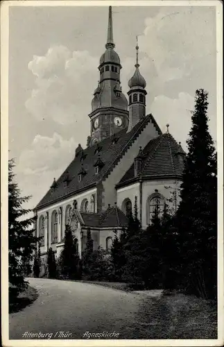Ak Altenburg in Thüringen, Agneskirche