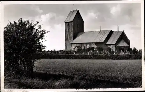 Ak Wyk auf Föhr Nordfriesland, Kirche St. Nicolai