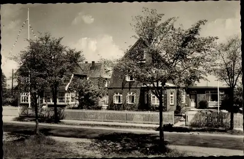 Ak Sankt Peter Ording in Nordfriesland, Haus Bergedorf, Kur- Kinderheim