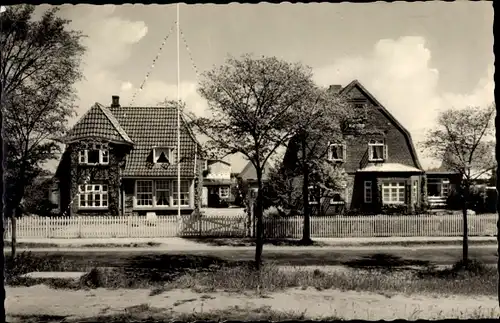 Ak Sankt Peter Ording in Nordfriesland, Haus Bergedorf, Kur- Kinderheim