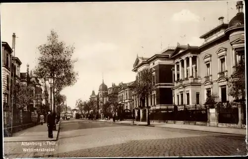 Ak Altenburg in Thüringen, Wettinerstraße