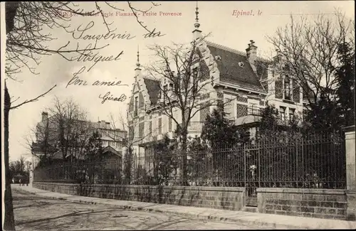 Ak Épinal Lothringen Vosges, Hotel Style Flamand, Petite Provence