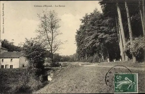 Ak Épinal Lothringen Vosges, Chateau, La Ferme