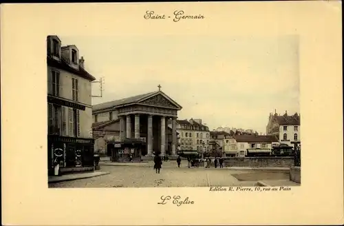 Ak Saint Germain Yvelines, L'Eglise