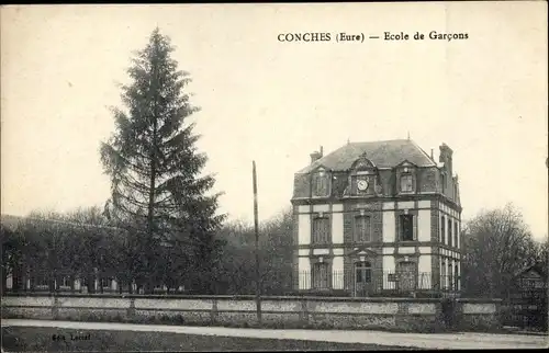 Ak Conches Eure, L'Ecole de Garcons