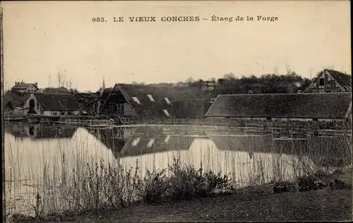 Ak Conches Eure, Etang de la Forge